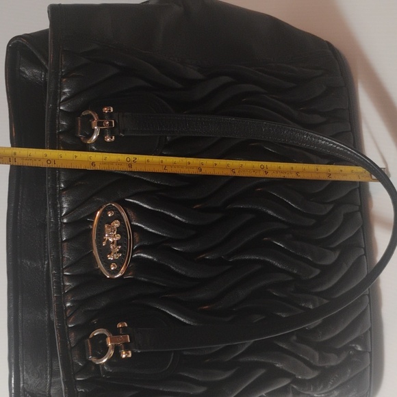 Coach 34564 Gathered Leather Kitt Carryall Tote - Picture 6 of 11